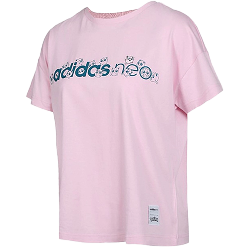 Adidas/阿迪达斯正品neo x Pokémon宝可梦联名女子休闲T恤GC7070