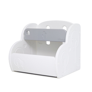 South Korea imported IFAM baby double large capacity compilation box children's storage toys storage book storage box
