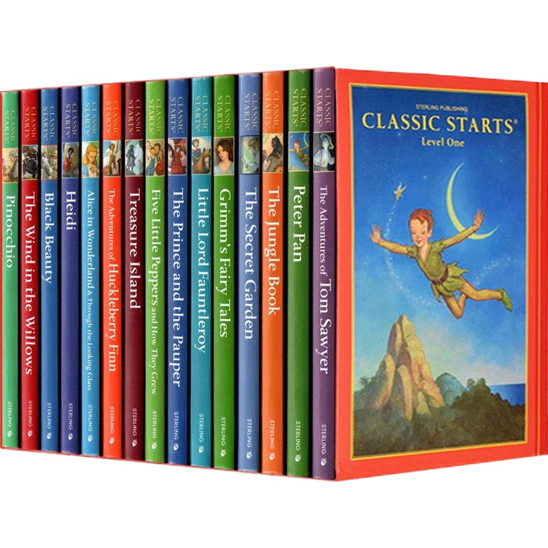 Sterling Classic Starts L1 英文原版世界经典名著15册儿童小说格林 