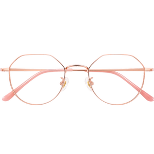 Ultra light pure titanium high myopia eyeglass frame, suitable for women with lens height, wide edged titanium frame, small frame eyeglass frame