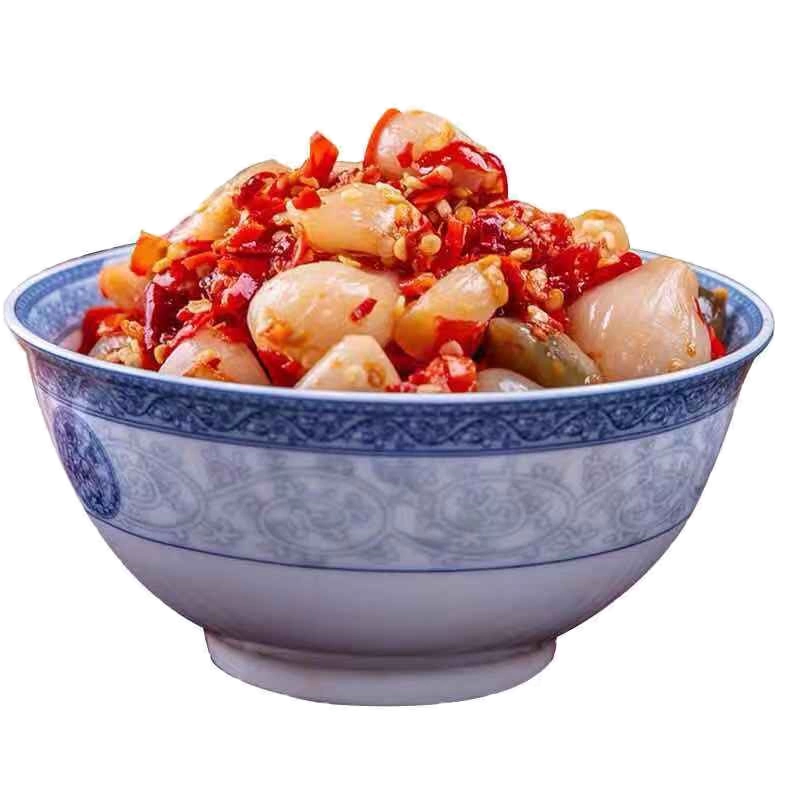 本格派ま! 酸辣荞头湖南特产新鲜茭头腌制泡菜农家藠头酸菜自制 味噌