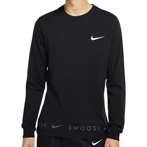 Nike/Nike authentic season new men's round neck comfortable casual sports long-sleeved T-shirt DA0336-010
