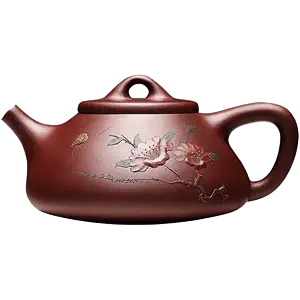 Yixing Purple Clay (Zisha) Teapot [Jingzhou Stone Scoop offers 景州石瓢]