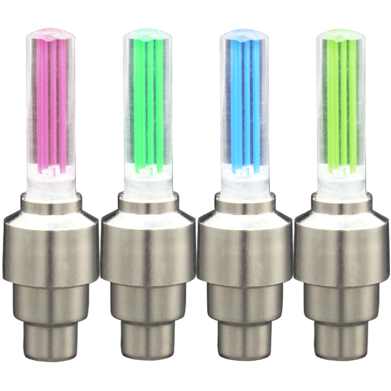
Bicycle lights, valve lights, motorcycles, hot wheels, air nozzle lights, colorful valve core lights, night riding equipment accessories