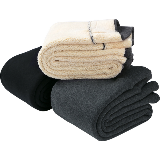 Cotton pants women in winter plus velvet thickened leggings wear high waist northeast all -in -one, thick special thick lamb cashmere warm pants