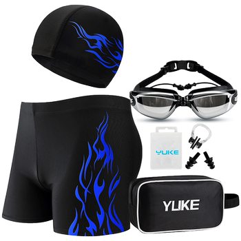 Swimming trunks Acting Dianjiao Large -size Adult Hot Spring Beach Steriors
