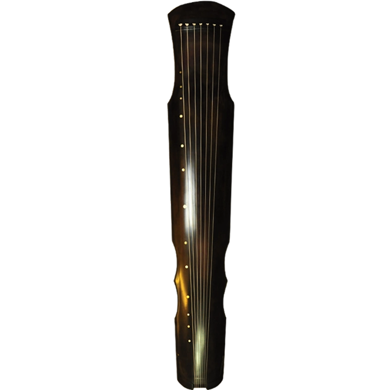 【新品★一流手工品古琴★純漆】鄭孟金監制　蕉葉式（バナナリーフ）演奏・収蔵級古琴 新品☆一流手工品古琴☆純漆】鄭孟金監制 蕉葉式（バナナリーフ）