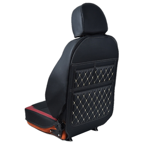 Car modification supplies seat seat anti -kick pad universal rear car carrier storage bag storage bag box leather all -inclusive