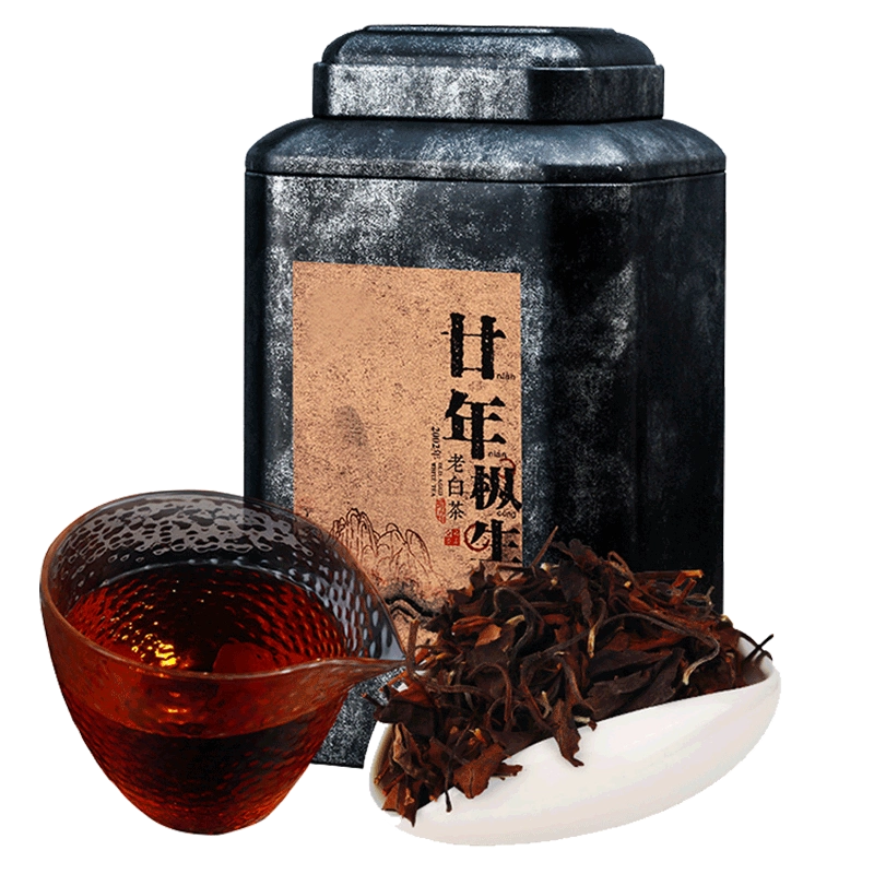 君雅18年陈年福鼎老白茶贡眉散茶高品质寿眉适用中老年与白领