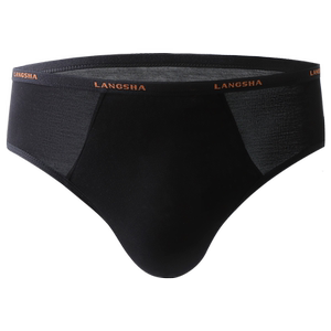 Langsha underwear, male briefs, shorts, Modal Bingshi breathable sexy men's bamboo fiber summer thin bottom pants head
