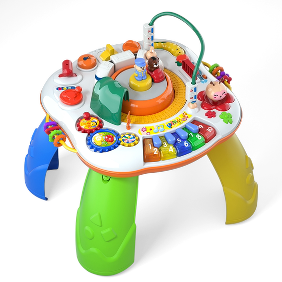 Guyu Game Table Baby 1 to 3 Years Old 2 Children's Day Gift Baby Early Education Treasure Box Educational Toys 0