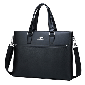 Handbag Men's Business Large -capacity Men's Bags Missing Shoulder Crossbody Bag Office Documents Manager Skin Pack