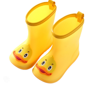 
Children's rain boots boys water shoes toddlers children anti-slip waterproof girls rubber shoes children big children water boots baby rain boots