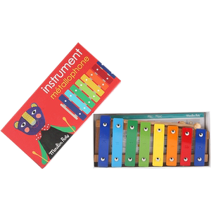 
French moulinroty Molan Ruoti Enlightenment Infant and Child Musical Instruments Early Education Music Toys Xylophone Children's Day