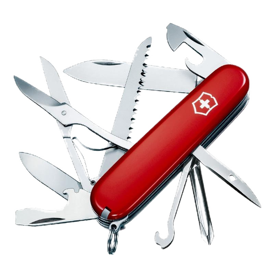 Original genuine Victoria Swiss Army Knife 91mm Farm Lord 1.4713 Multifunctional Swiss Knife Folding Outdoor Army Knife