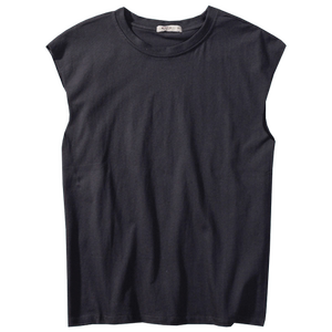 Sleeveless T -shirt Khan Vest Men's Summer BF Wind Loose Sports Pure Cotton Pure Cotton Large size Vests Fitness