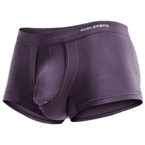 3 men's underwear youth scrotum pockets, pants pants, pants, Modal u convex physiological separation of flat -angle pants head