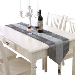 Table runner, coffee table cloth, dining table decoration, fashionable and elegant, diamond-encrusted