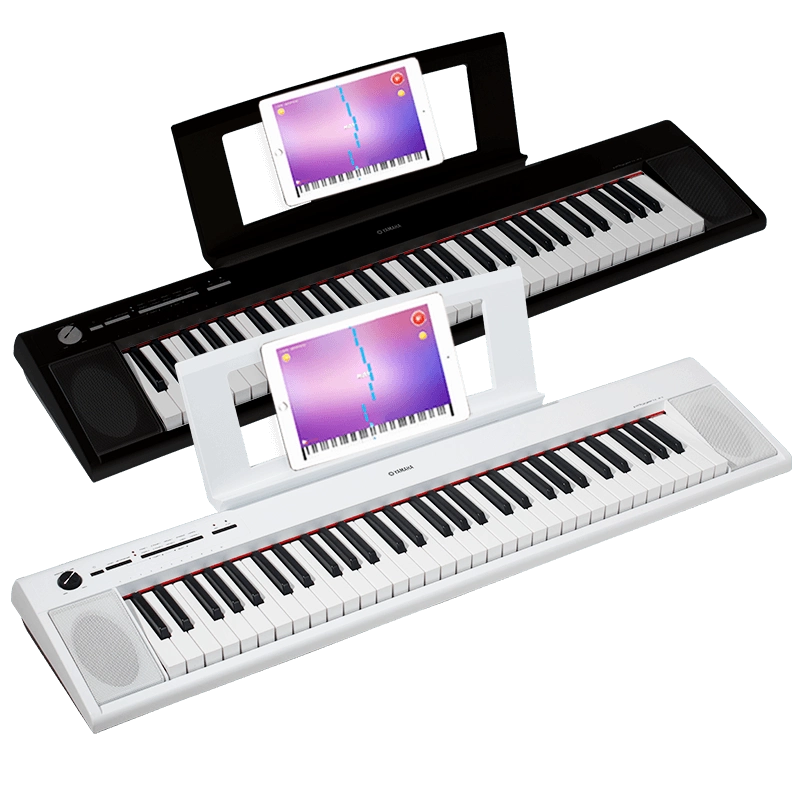 Yamaha np-12 61鍵盤 Yamaha Piaggero NP-12 61-Key Portable Keyboard With Power