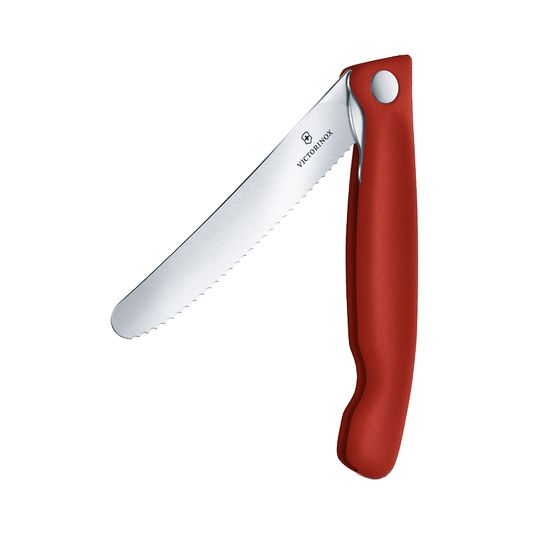 
Victorinox fruit knife folding portable Swiss imported fruit peeling knife sharp serrated knife