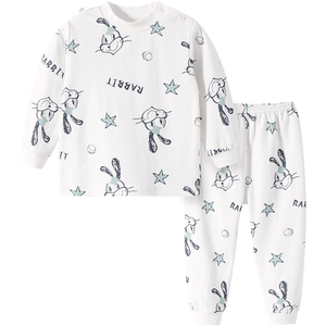 儿童男童女婴儿保暖内衣纯棉套装宝宝秋衣秋裤棉毛衫全棉睡衣秋装