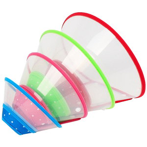 Elizabeth Cat Cat Caps, Cat Elisha White Pet Dog's Head Set Fighting Bite and Licking Lifting Products
