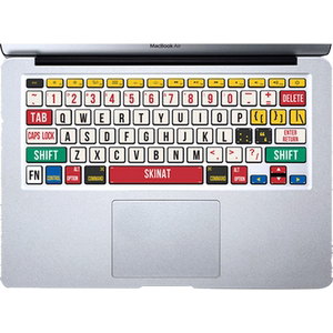 
Suitable for macbook air keyboard film Apple computer pro16 inch 13 notebook mac12 protection 15 inch cute 15 dust cover painted silicone sticker film thin m1 accessories bar cover