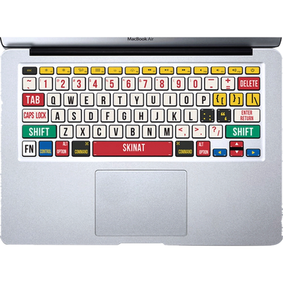 
Suitable for macbook air keyboard film Apple computer pro16 inch 13 notebook mac12 protection 15 inch cute 15 dust cover painted silicone sticker film thin m1 accessories bar cover