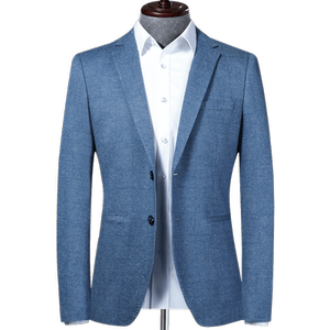 Peimeng Spring Casual suit Men 2024 new self -slim suits groomsfare clothing positive costumes handsome business top coat
