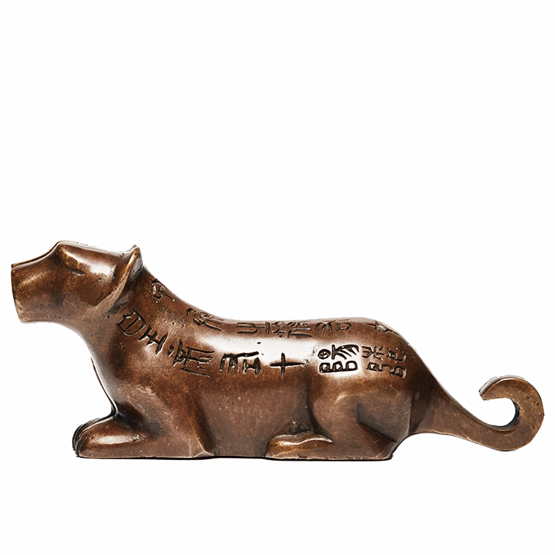 ♦唐物 中国 古玩 古美術品 清時代 麒麟形 文鎮 文房四宝 宣徳銅 骨董品 ♢唐物 中国 古玩 古美術品 清時代 麒麟形 文鎮 文房四宝 宣徳銅