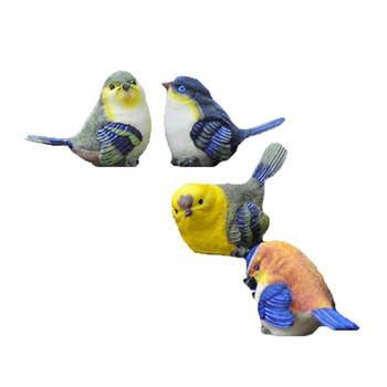 Garden simulation resin animal desktop gardening bird