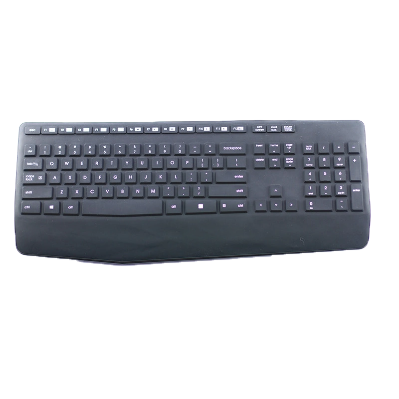 Logitech罗技MK345 K345全覆盖键盘保护膜台式有线键盘硅胶防尘罩-Taobao