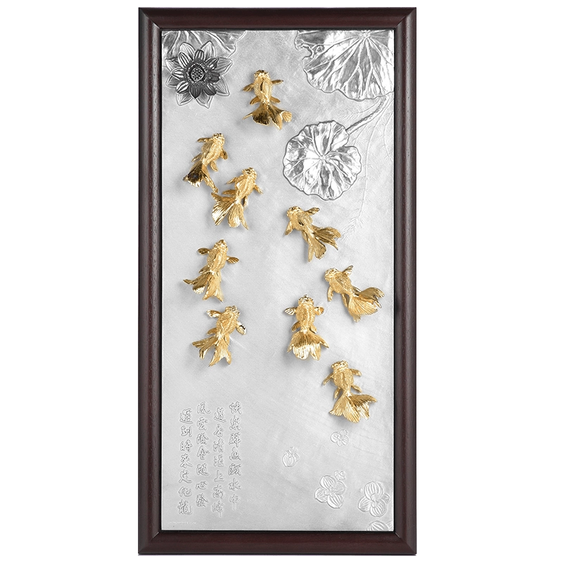 中古】ROYAL SELANGOR 金魚のデザイン