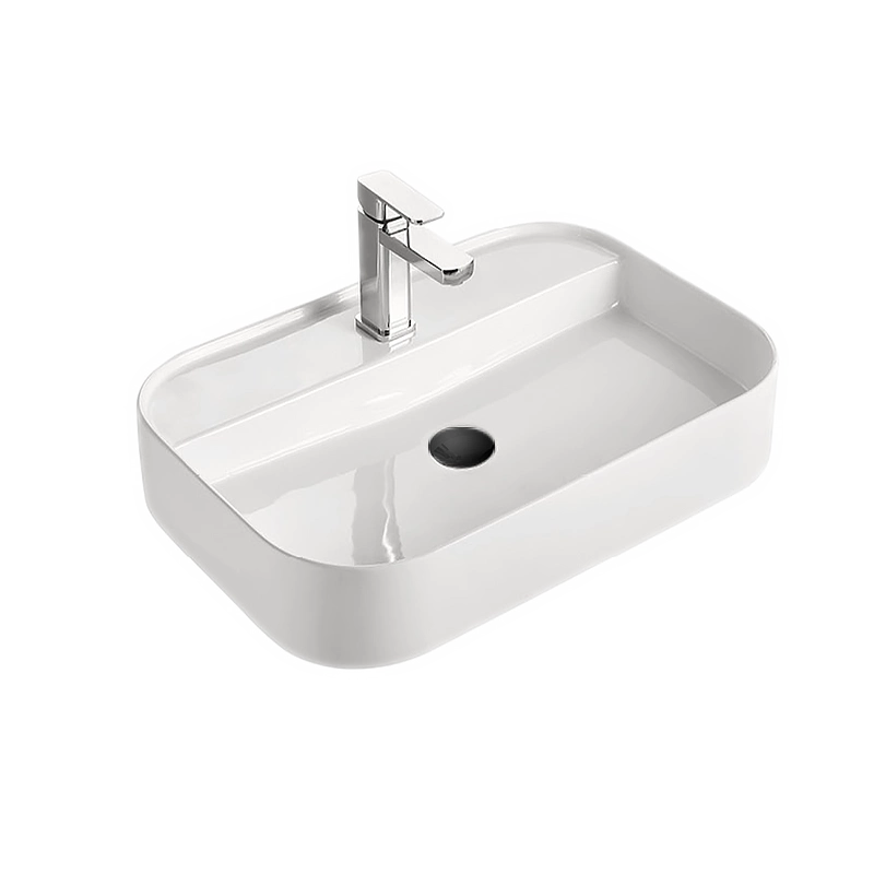 台上盆 陶器の洗面台 トイレ 芸術の盆 バルコニー 洗面台 台上盆 陶器