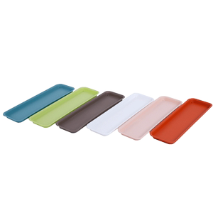 
Resin rectangular flower pot tray household water connection tray thickened lengthened base extra large basin pad plastic environmentally friendly clearance
