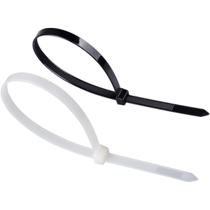 Self-locking nylon cable tie 4*200mm cable tie 500 fixed plastic bundling buckle high strength white

