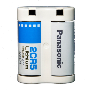 
Panasonic 2CR5 lithium battery 6V camera 2CR-5W camera suitable for 2CP3845 Canon eos5 50 55 film machine Film machine 1n2cr5w 2cr5