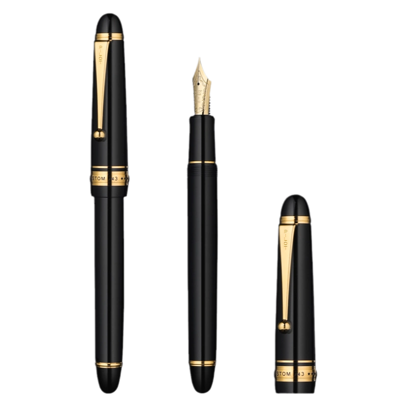 PILOT 百乐 万年筆 カスタム743 14K 金ペン F 743-top-1.jpg