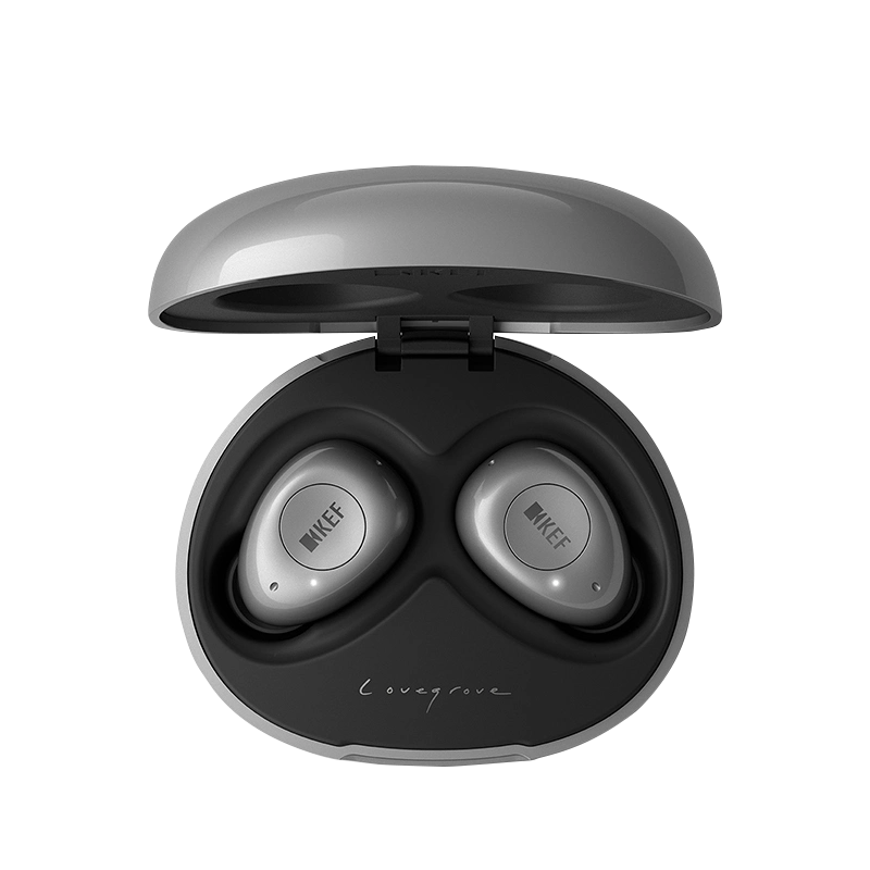 特売価格】KEF Mu3 ワイヤレスイヤホン シルバー KEF Mu3主動降噪藍芽