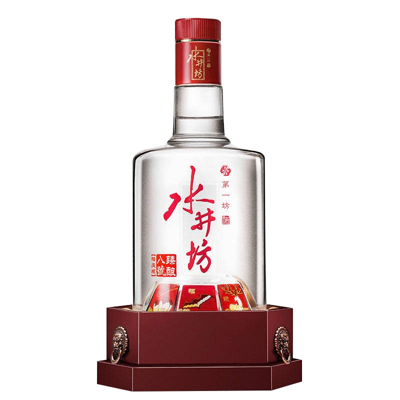 水井坊酒鸿运装52高度500ml 四川浓香型婚宴喜宴庆商务纯粮食白酒