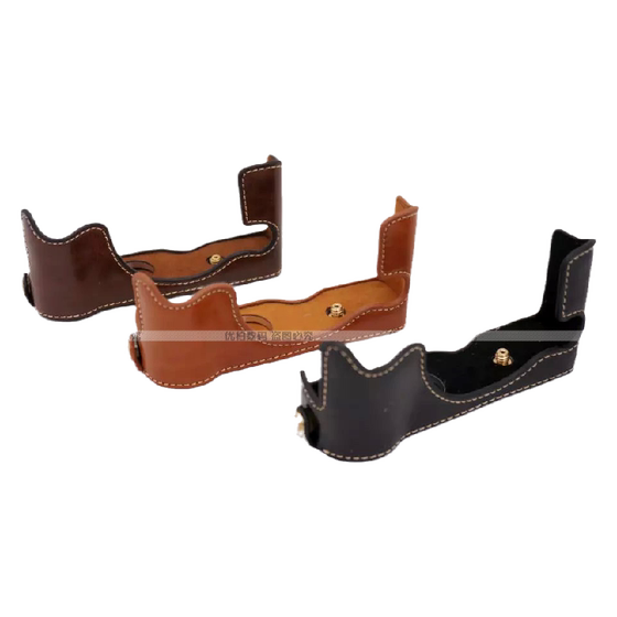 Suitable for Sony Camera bag A7C2 A7R4 A7M4 A7M2 a7R3 A6400 A6700 A6100 A6300 A6000 a5100 Half-set leather case base micro-single protective case