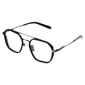 Trendy glasses frame for men and women can be matched with myopia double beams, big face, widened fat man anti-blue light glasses frame for slimming and decorative retro