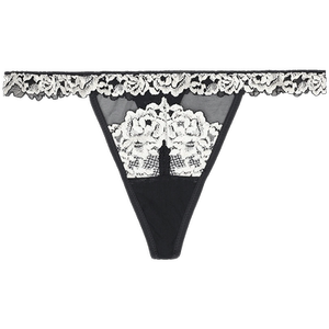 Intimissimi Yishuman Women's Charming Flower Sexy Lace Thong Low Waist Underwear SPD1294
