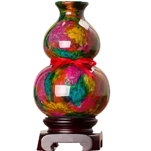 台湾七彩玉花瓶【新品】