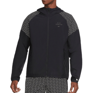 Nike/Nike official authentic men's light windproof woven running sports hooded jacket jacket CU7871
