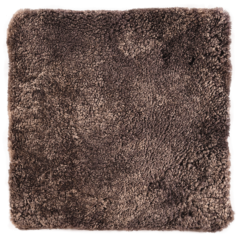 Aozun Australian wool chair cushion, curly wool chair cushion, light luxury and simple wool sofa cushion, sheepskin cushion, short wool cushion