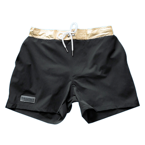 Desmiit Men's loose and can be used to get watered beach pants, four-sided flat-angle quick-drying swimming trunks, sports fitness shorts
