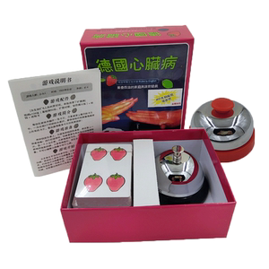 German heart disease board game card card heartbeat fast -handed toy genuine full set of bell adult leisure party games