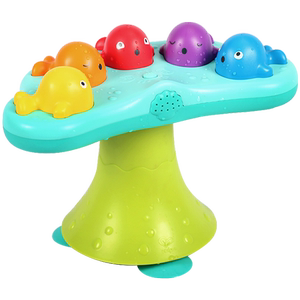 Hape whale music fountain multi -mode baby children, boys, young children, bathing, water, soothing puzzle toys