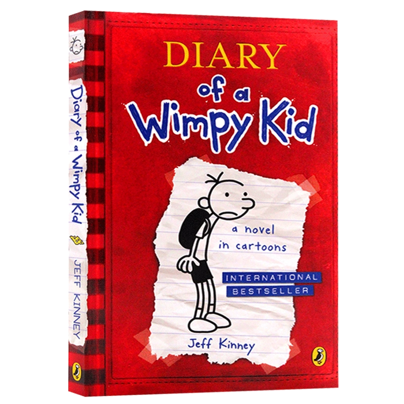 小屁孩日記英文原版全套Diary of a Wimpy Kid 1-16冊Jeff Kinney傑夫金 